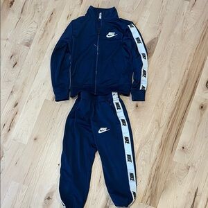 Nike Kids Navy Sweatpants & Jacket Set